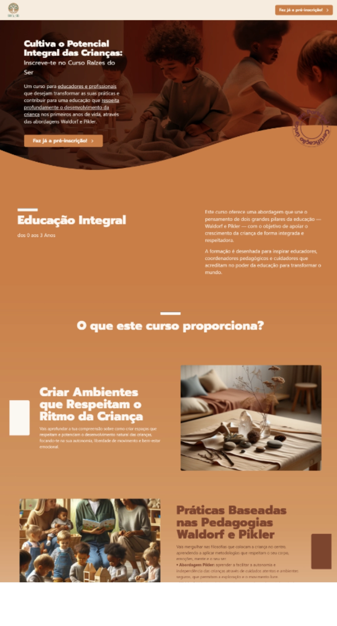 Landing page EducaSão